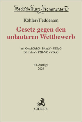 Gesetz gegen den unlauteren Wettbewerb. UWG