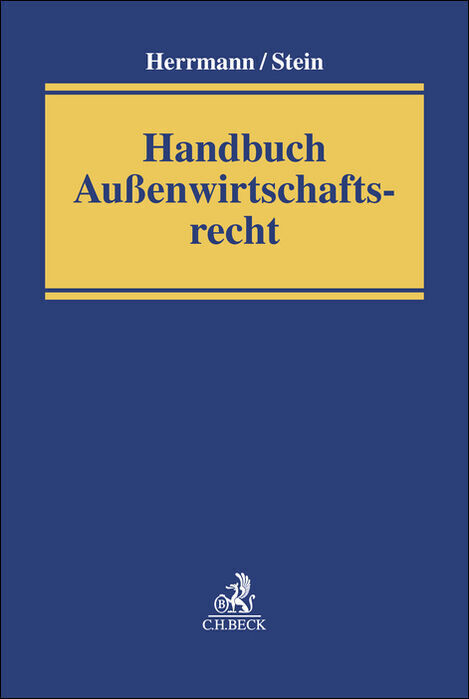 Handbuch Außenwirtschaftsrecht main product photo
