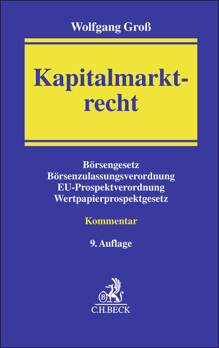 Kapitalmarktrecht main product photo