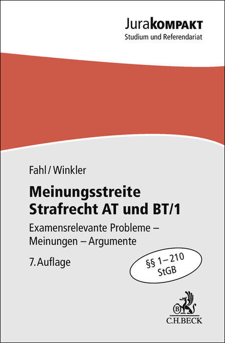 Meinungsstreite Strafrecht AT und BT/1 main product photo