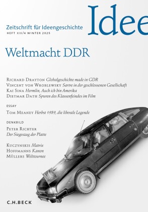 Zeitschrift für Ideengeschichte Heft XIX/4 Winter 2025