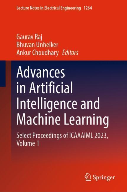 Advances in Artificial Intelligence and Machine Learning main product photo