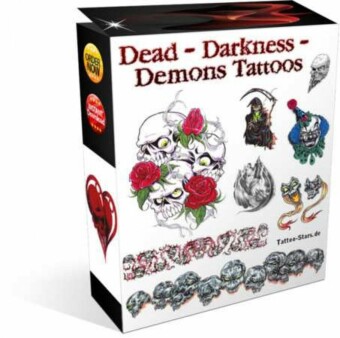Tod - Dunkelheit - Dämonen Tattoo Vorlagen.