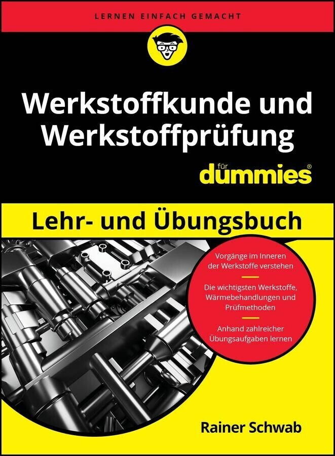 Werkstoffkunde und Werkstoffprüfung Lehr- und Übungsbuch für Dummies main product photo