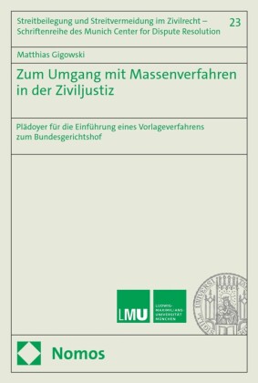 Zum Umgang mit Massenverfahren in der Ziviljustiz