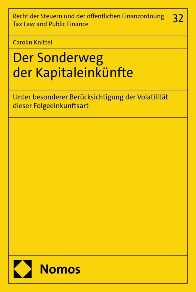 Der Sonderweg der Kapitaleinkünfte main product photo
