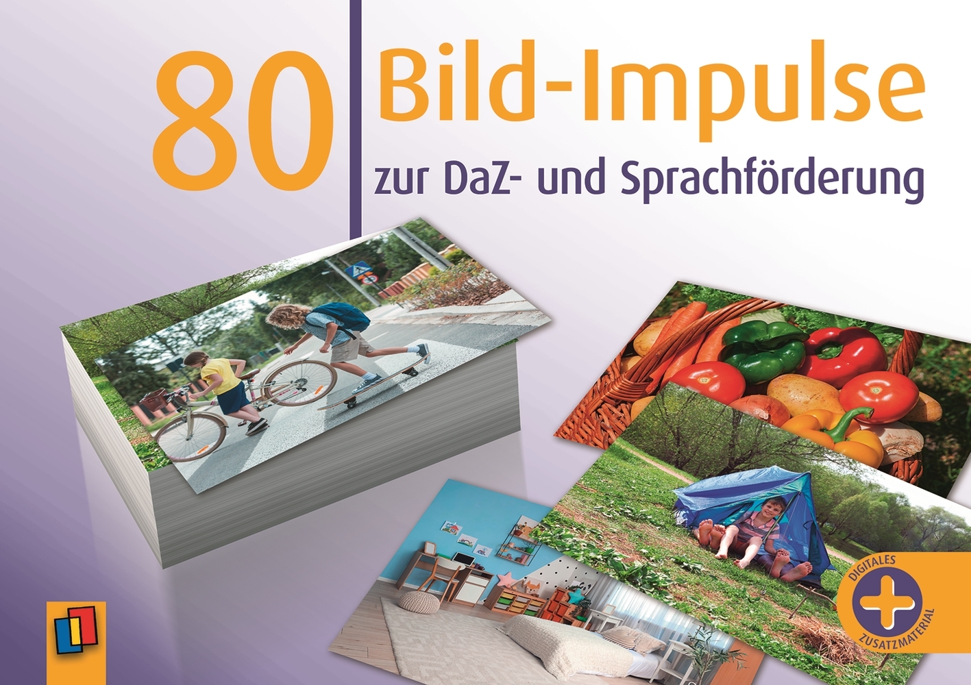 80 Bild-Impulse zur DaZ- und Sprachförderung main product photo