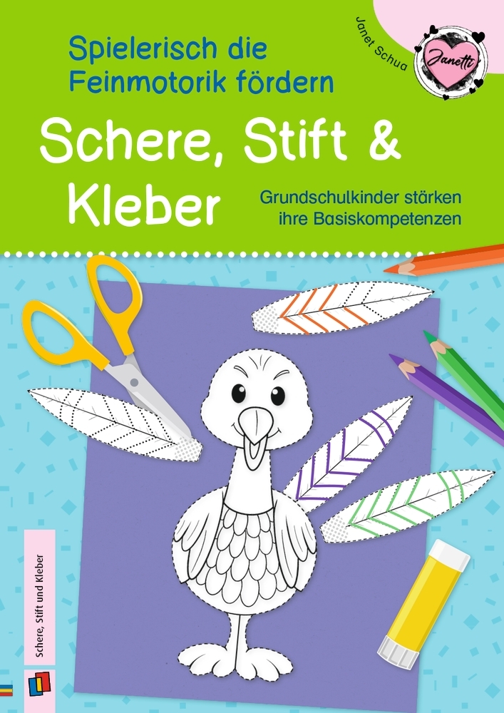 Schere, Stift und Kleber - spielerisch die Feinmotorik fördern main product photo