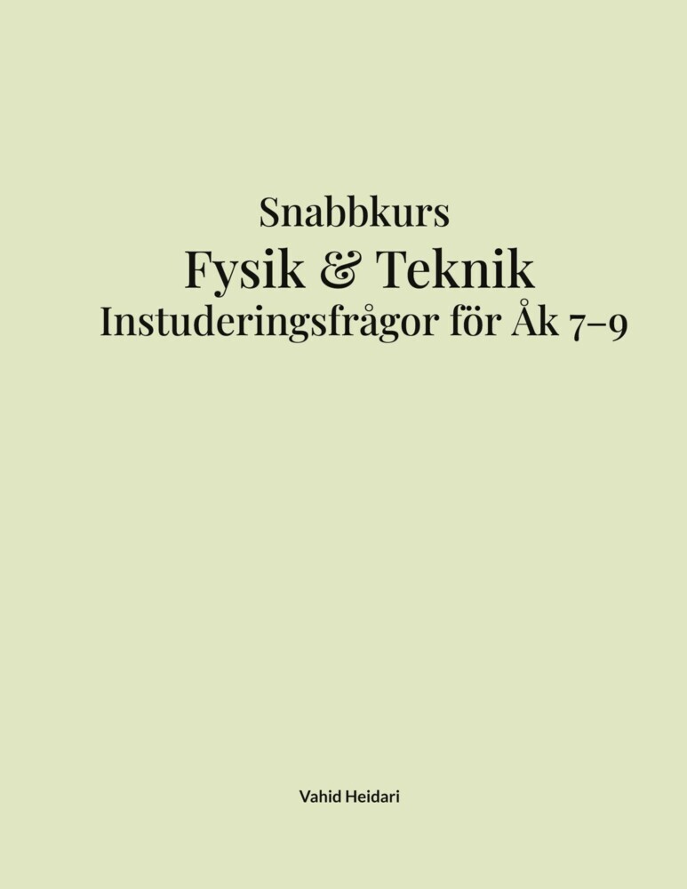 Instuderingsfrågor main product photo