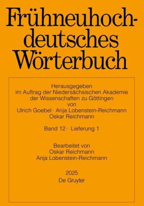 Frühneuhochdeutsches Wörterbuch. Band 12/Lieferung 1