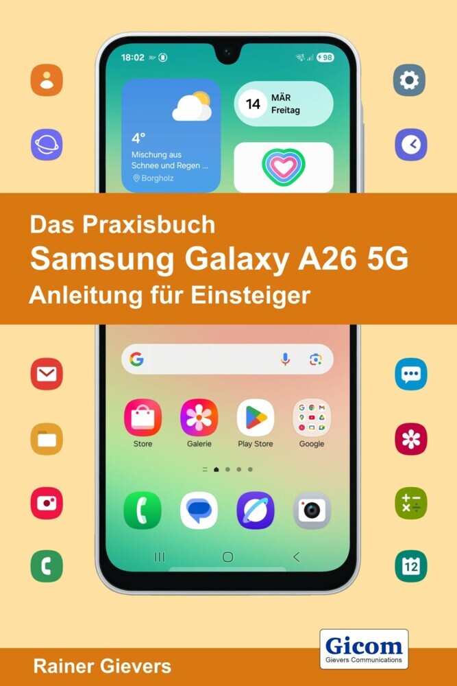 Das Praxisbuch Samsung Galaxy A26 5G - Anleitung für Einsteiger main product photo