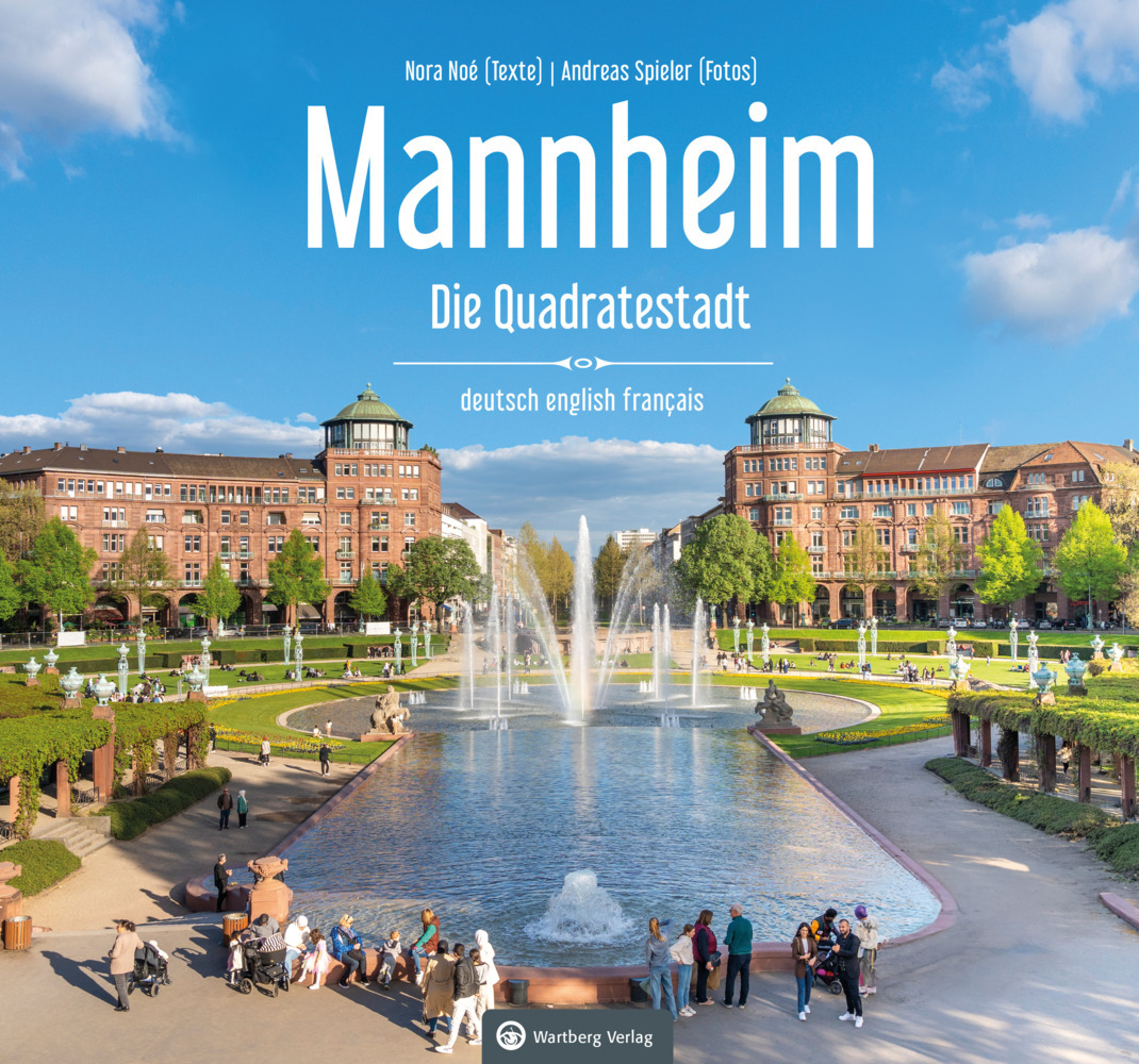 Mannheim Farbbildband - Ein Bildband in drei Sprachen main product photo