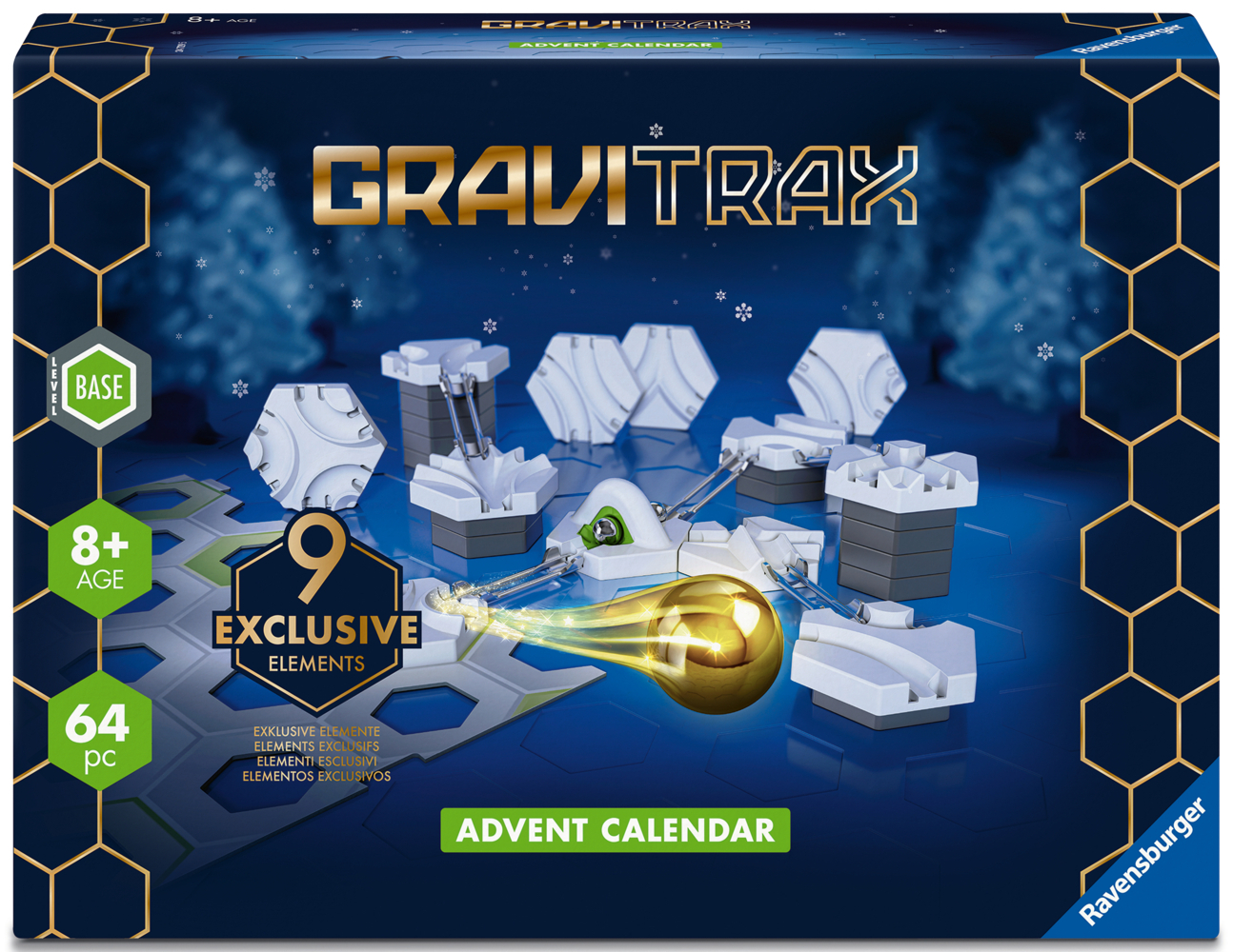 GraviTrax BASE - Adventskalender Slopes main product photo