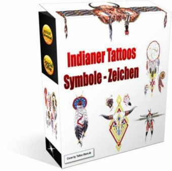 Indianer - Symbole - Zeichen - Tattoo Vorlagen.