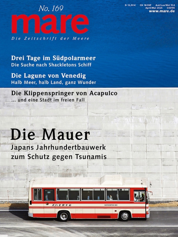 mare - Die Zeitschrift der Meere / No. 169/ Die Mauer main product photo