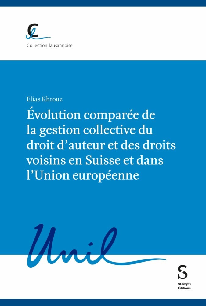 Évolution comparée de la gestion collective du droit d'auteur et des droits voisins en Suisse et dans l'Union européenne main product photo