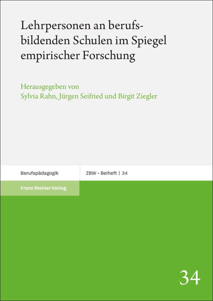 Lehrpersonen an berufsbildenden Schulen im Spiegel empirischer Forschung main product photo