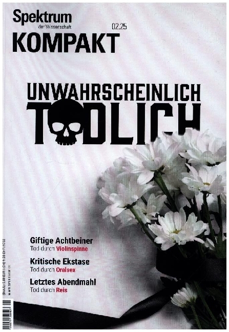 Spektrum Kompakt 2/2025 - Unwahrscheinlich tödlich main product photo
