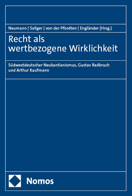 Recht als wertbezogene Wirklichkeit main product photo
