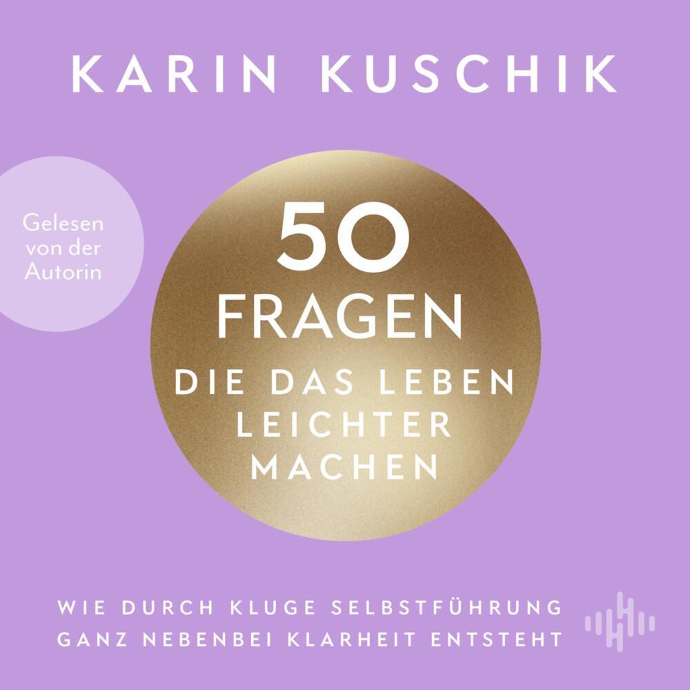 50 Fragen, die das Leben leichter machen, 2 Audio-CD, 2 MP3 main product photo
