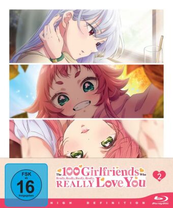 The 100 Girlfriends Who Really Really Really Really REALLY Love you. Staffel.1.2, 1 Blu-ray