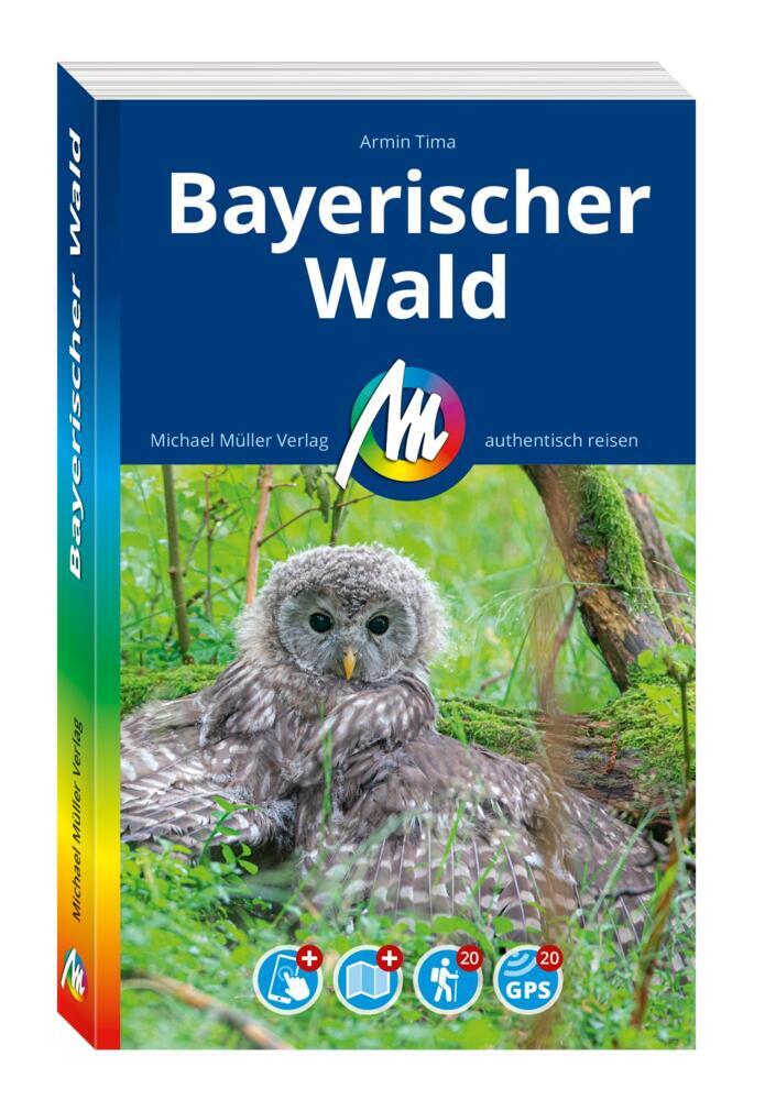 MICHAEL MÜLLER REISEFÜHRER Bayerischer Wald, m. 1 Karte main product photo