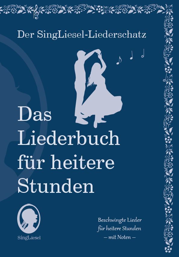 Die schönsten Lieder für heitere Stunden. Das Liederbuch für Senioren im Großdruck. Mit Noten main product photo
