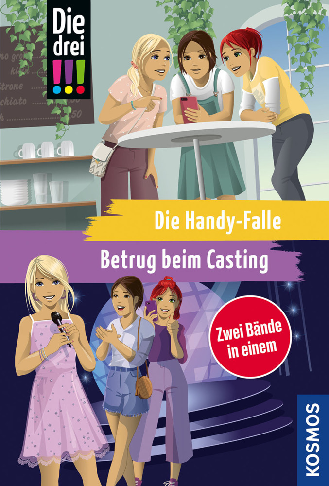 Die drei !!!, Die Handy-Falle / Betrug beim Casting (Doppelband) main product photo