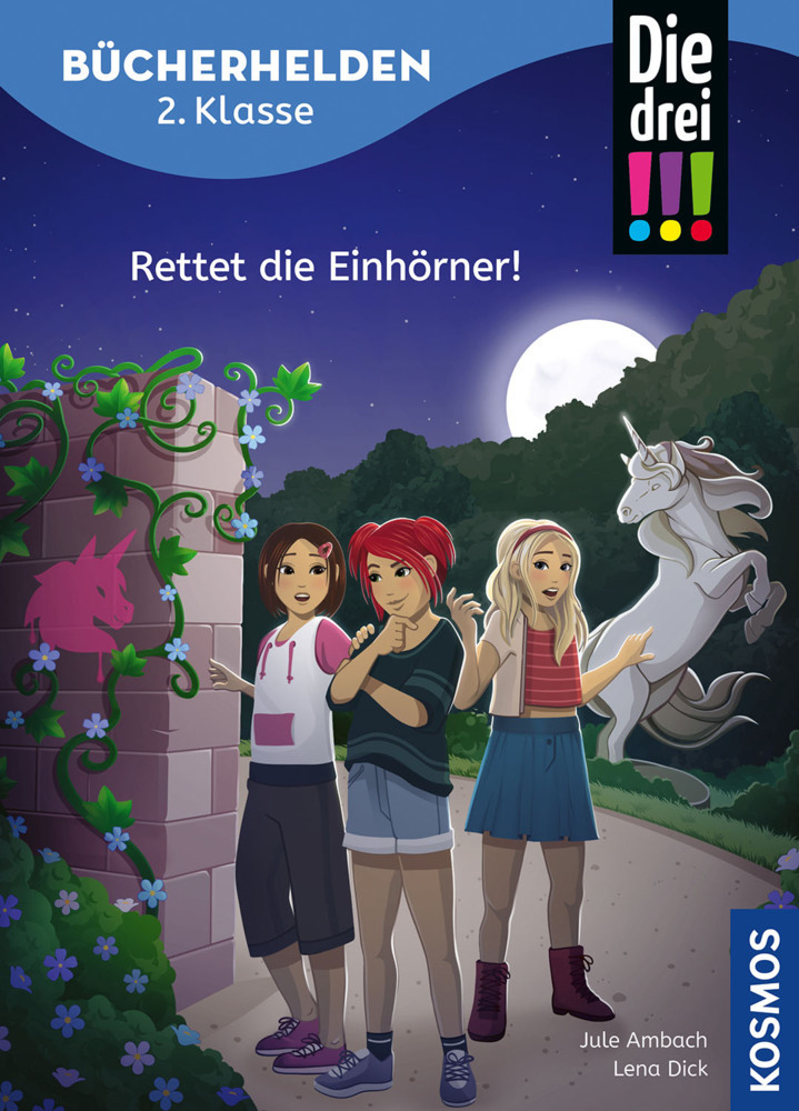 Die drei !!!, Bücherhelden 2. Klasse, Rettet die Einhörner! main product photo