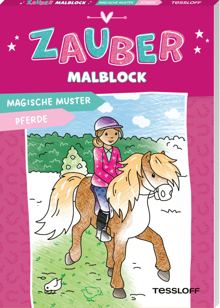 Zaubermalblock. Magische Muster. Pferde main product photo