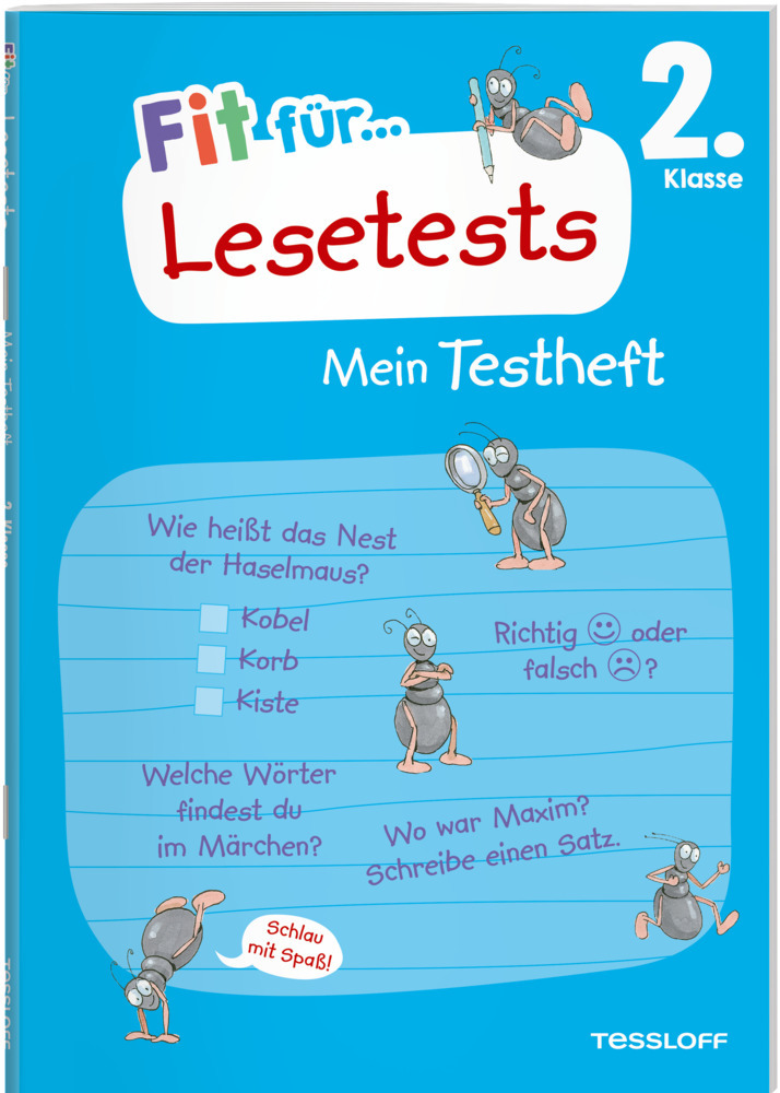 Fit für Lesetests 2. Klasse. Mein Testheft main product photo