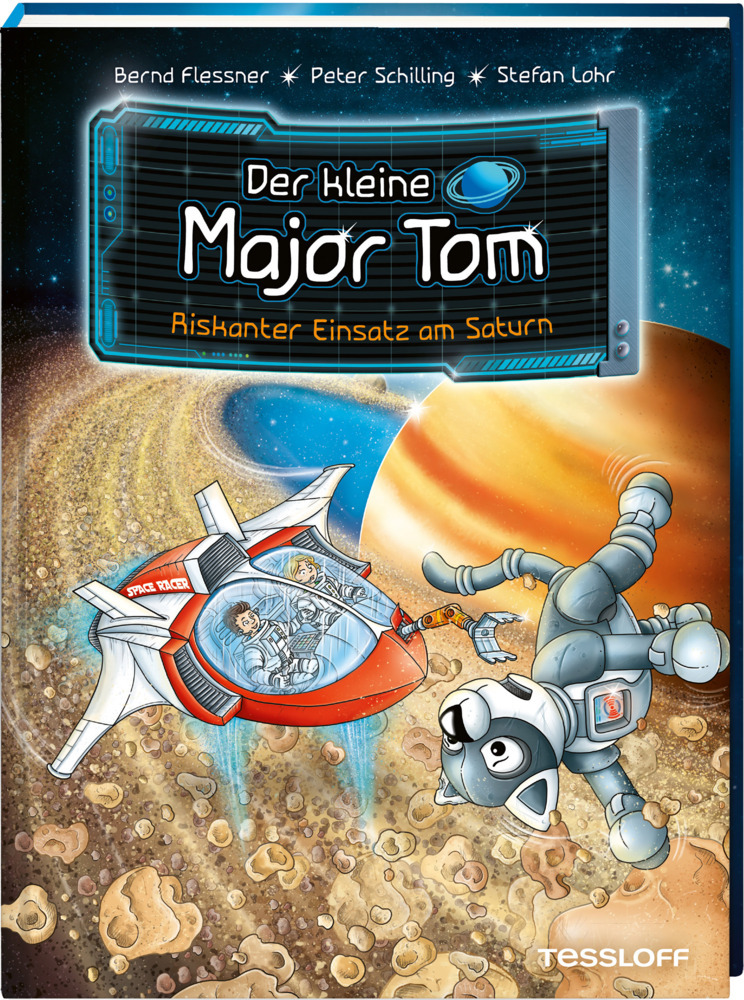 Der kleine Major Tom. Band 22. Riskanter Einsatz am Saturn main product photo
