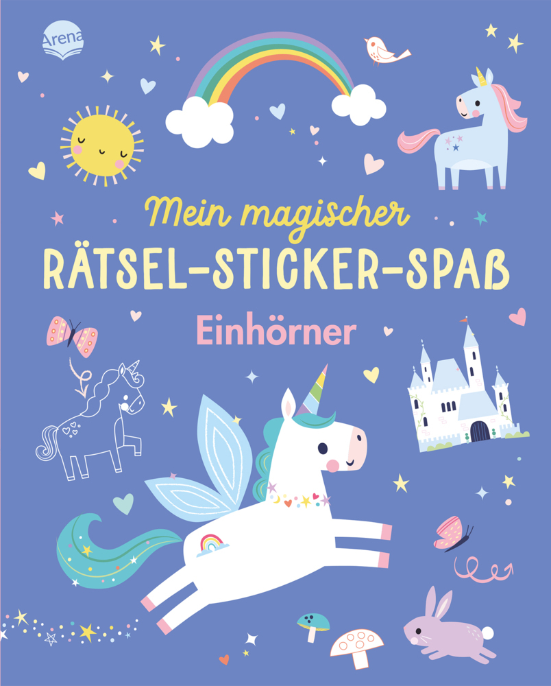 Mein magischer Rätsel-Sticker-Spaß. Einhörner main product photo