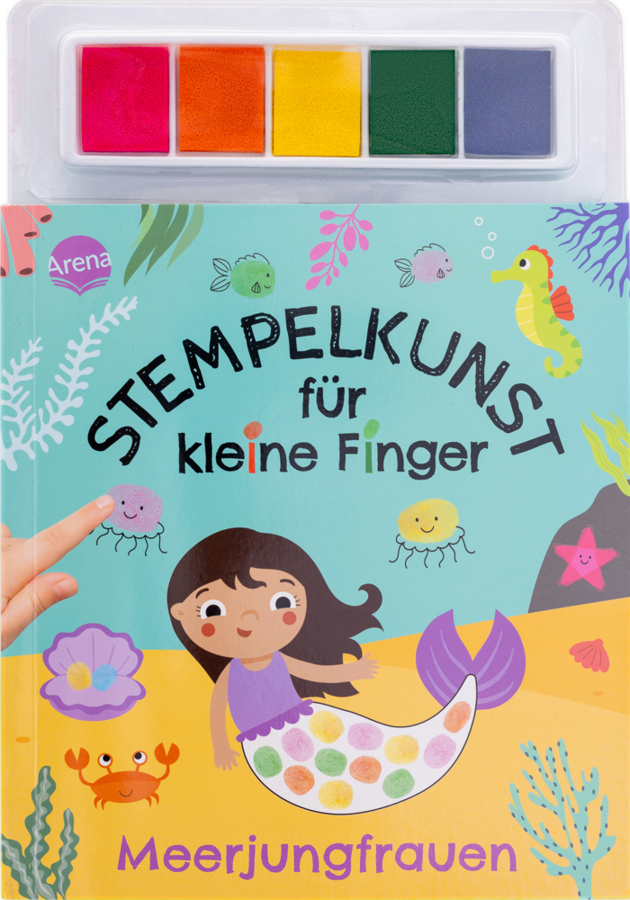 Stempelkunst für kleine Finger. Meerjungfrauen main product photo
