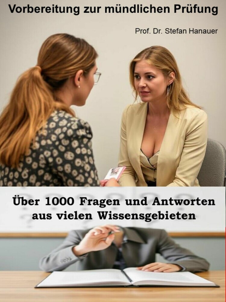 Über 1000 Fragen und Antworten - Vorbereitung zur mündlichen Prüfung main product photo