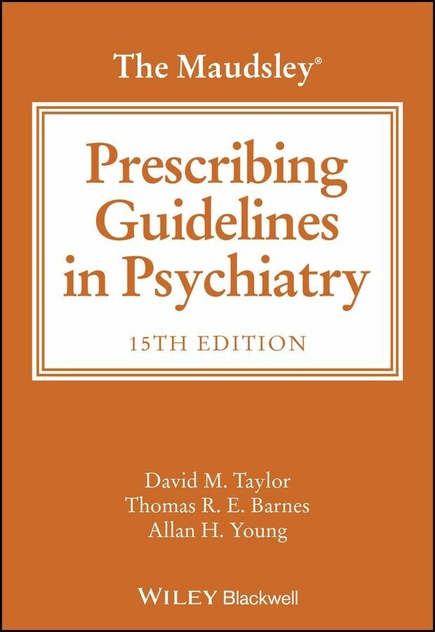 The Maudsley Prescribing Guidelines in Psychiatry main product photo