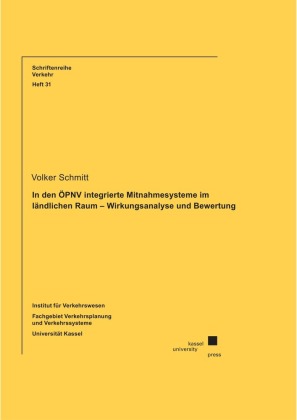 In den ÖPNV integrierte Mitnahmesysteme im ländlichen Raum -...