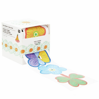 Sticker Midsommar Magic, Blumen FSC MIX, 100 Stk
