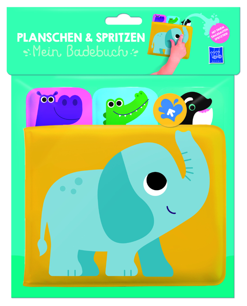 Planschen & Spritzen - Mein Badebuch (Elefant) main product photo