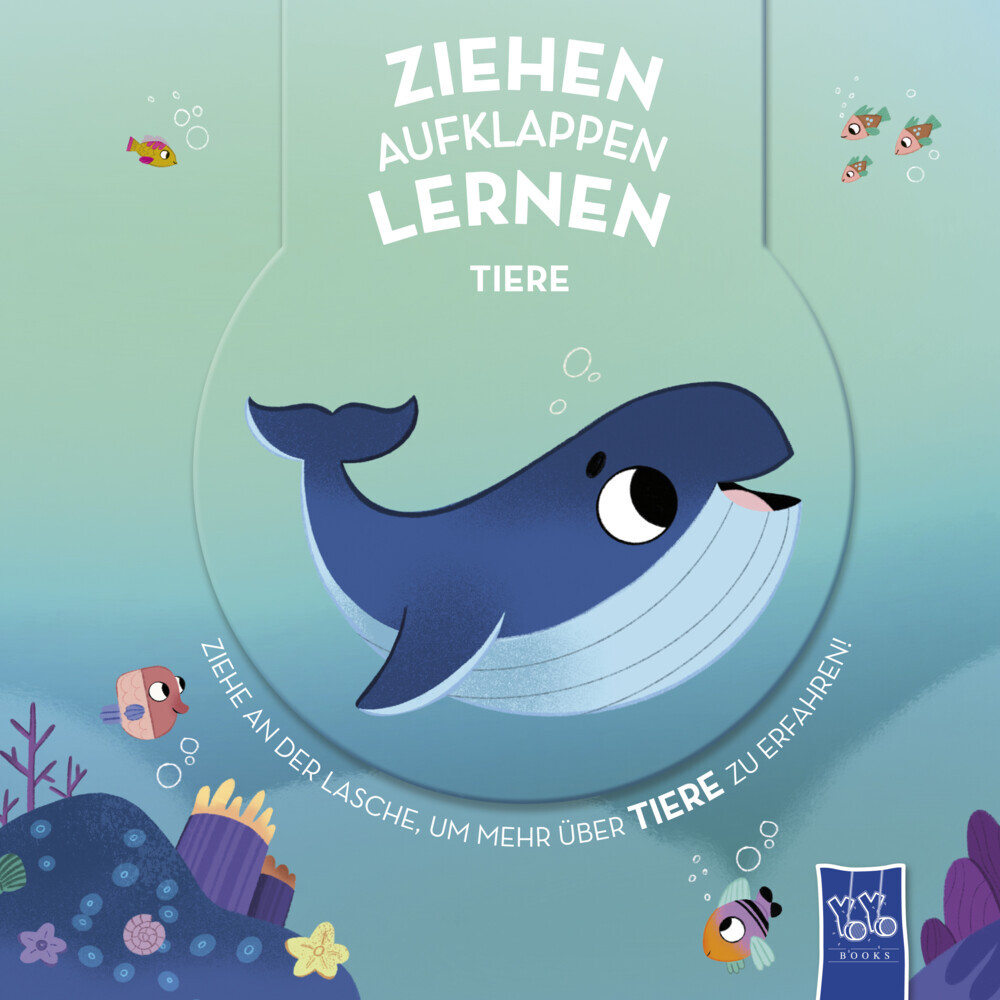 Ziehen - Aufklappen - Lernen: Tiere main product photo