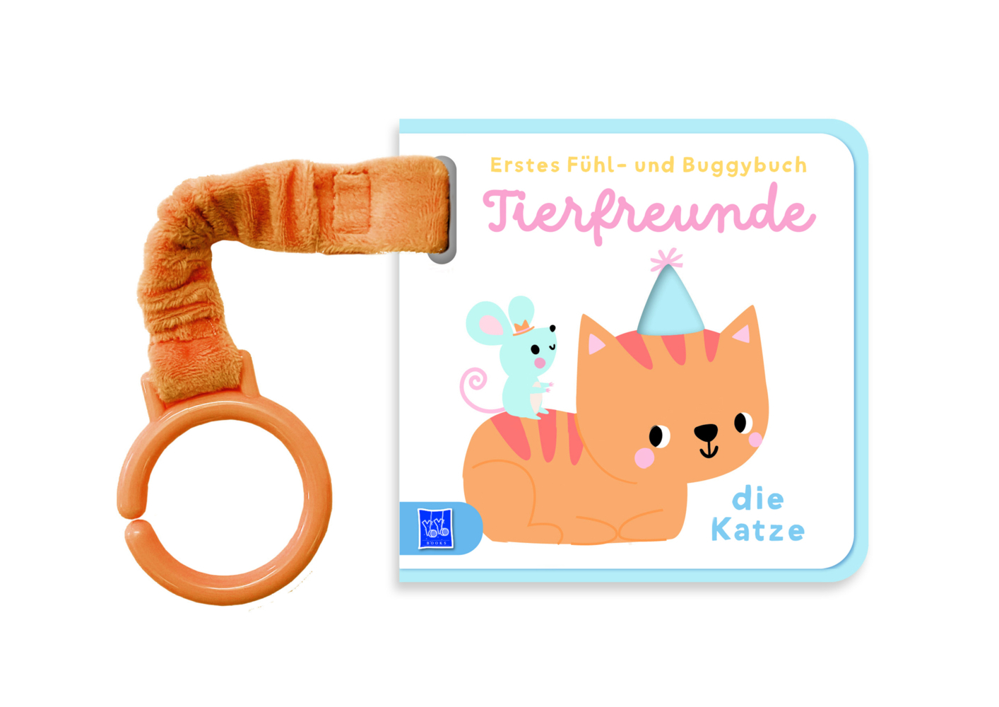 Erstes Fühl- und Buggybuch: Tierfreunde main product photo