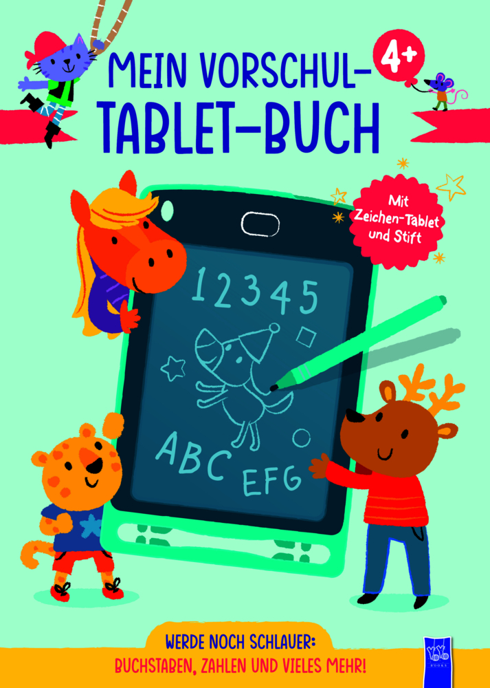 Mein Vorschul-Tablet-Buch 4 + (blaues Cover) main product photo