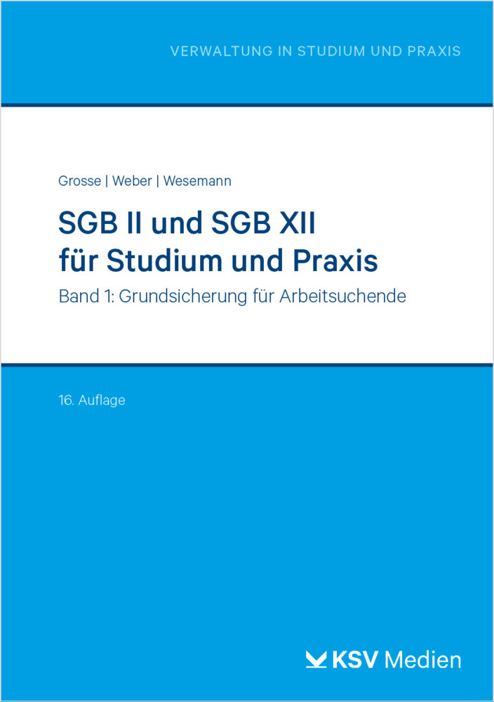 SGB II und SGB XII für Studium und Praxis (Bd. 1/3) main product photo