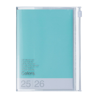MARK'S 2025/26 Taschenkalender, A6 Colors, Mint