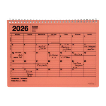 MARK'S 2026 Tischkalender, M , Orange