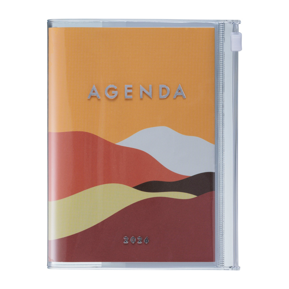 MARK'S 2025/26 Taschenkalender, A6 Mountain, Orange main product photo