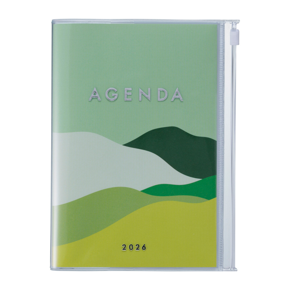 MARK'S 2025/26 Taschenkalender, B6 Mountain, Green main product photo