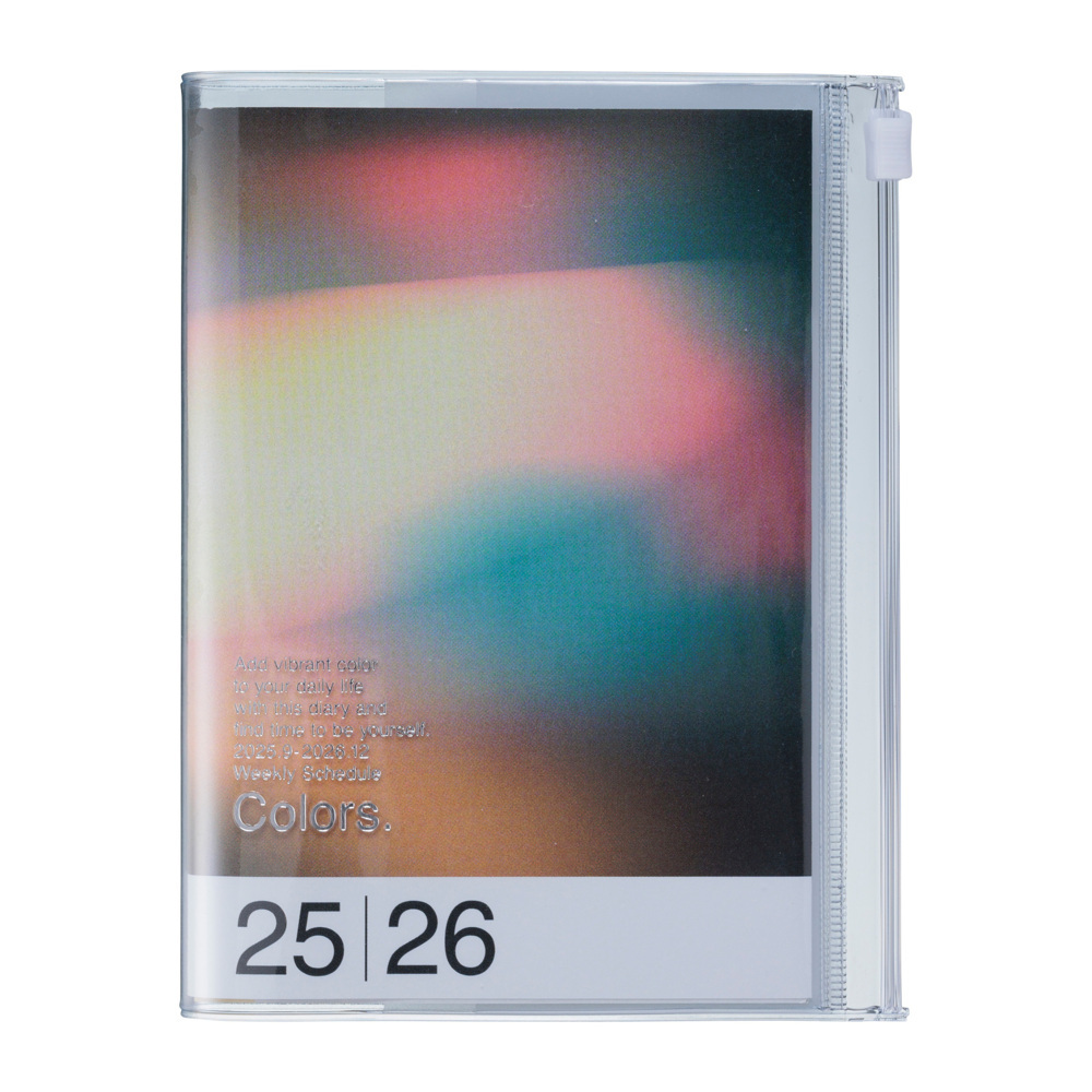 MARK'S 2025/26 Taschenkalender, A6 Gradient, Black main product photo