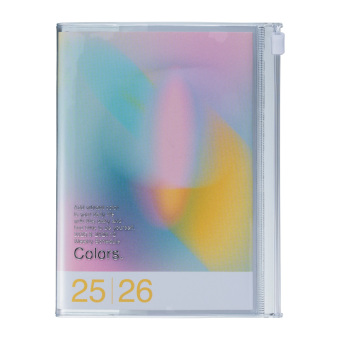 MARK'S 2025/26 Taschenkalender, A6 Gradient, Pink