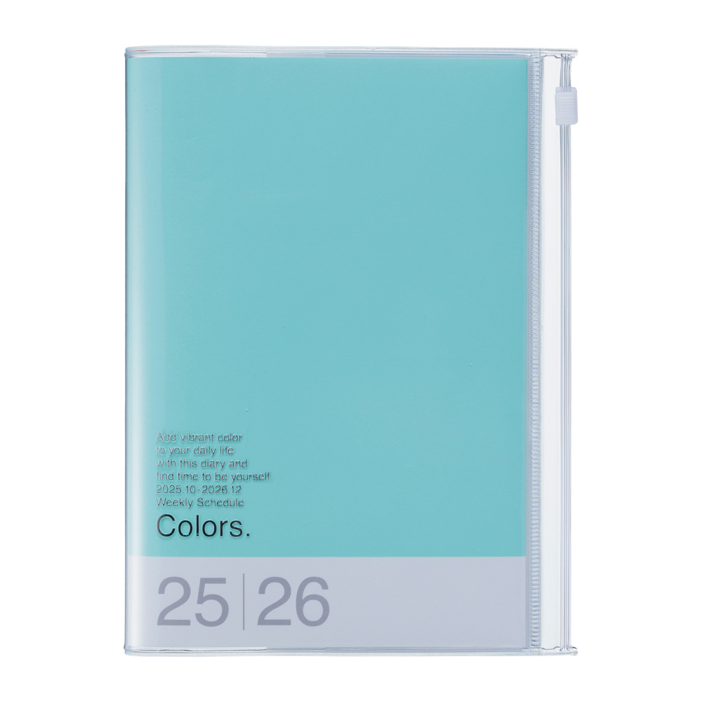 MARK'S 2025/26 Taschenkalender, B6 Colors, Mint main product photo